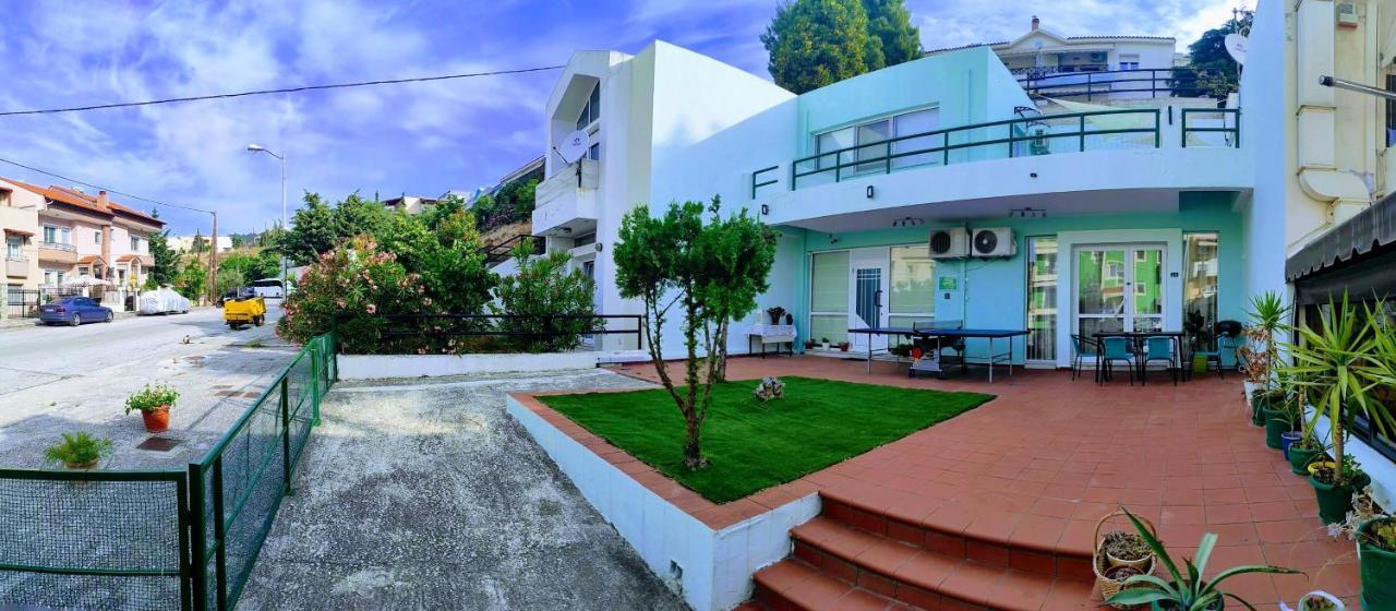 Ferienwohnung Grace : Garden And Terrace House Kavala Exterior foto