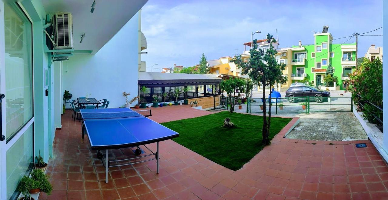 Ferienwohnung Grace : Garden And Terrace House Kavala Exterior foto
