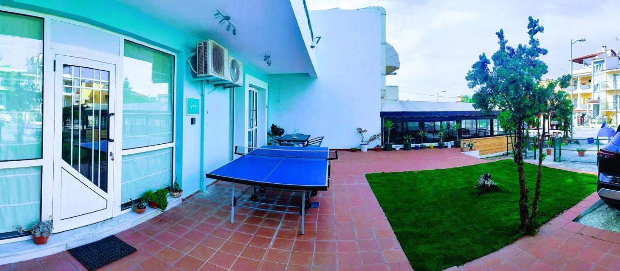 Ferienwohnung Grace : Garden And Terrace House Kavala Exterior foto